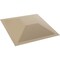 Ekena Millwork 11 7/8in. W x 11 7/8in. H Diane EnduraWall Decorative 3D Wall Panel Covers 0.98 Sq. Ft. WP12X12DIGBE - alternate 3